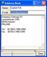 Pocket Address Book